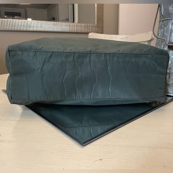 Prada dark green nylon tessuto tote - Picture 5 of 16